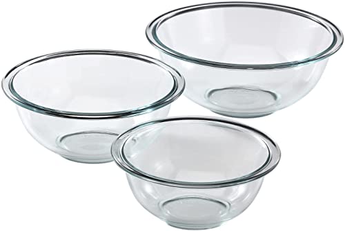 Glass Mixing Bowl Set