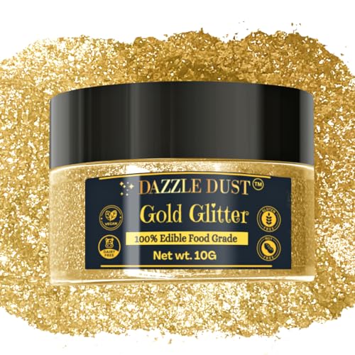 Gold Edible Glitter