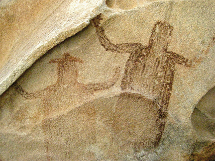 Painted Cave Of El Carmen