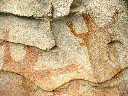 Cave Paintings Of El Carmen