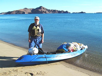 Graham Departing Gonzaga Bay