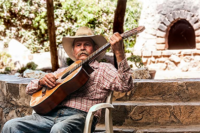 Heriberto at Rancho El Tule