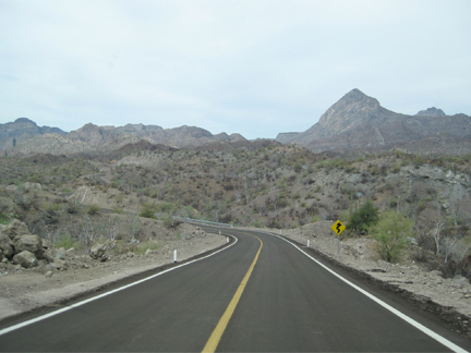 Road to Mission San Francisco Javier