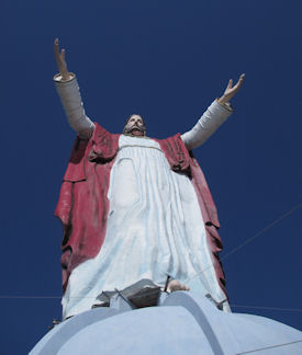 Rosarito Jesus Statue