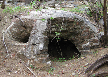 Real de Santa Ana smelting oven